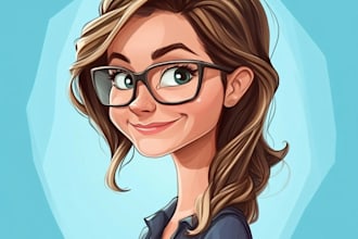 create a cartoon caricature avatar