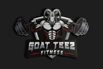 do premium fitness logo for your gym or health brand
