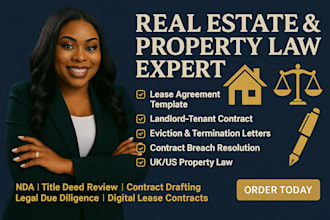 be online lawyer on real estate property law lease agreement eviction letter