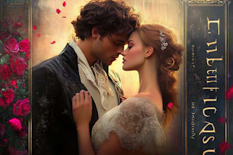 design professional romance book cover or ebook cover design