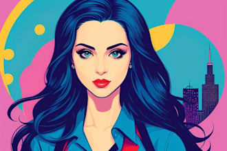 make awesome vector pop art portrait from your photo