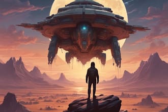 do african american concept art sci fi fantasy illustrations