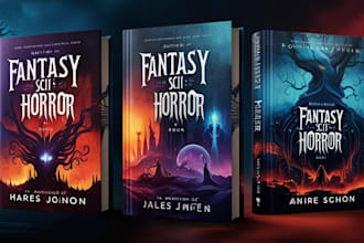 design book covers for your fantasy, sci fi, horror art