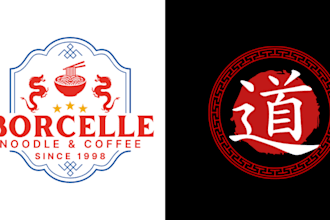 design outstanding korean, japanese, chinese calligraphy logo