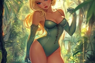 draw a pin up girl and pin up girl illustration