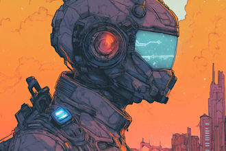 create sci fi illustrations
