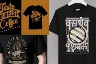 design t shirt graphics and merchandise
