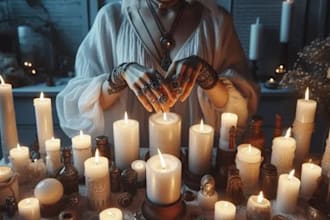 cast a protection, custom spell and love spell, remove curse, hex, black magic