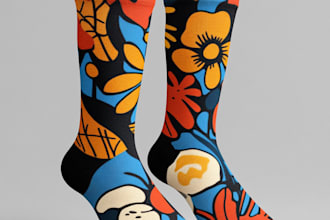 do design cool socks with personality