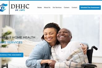 design squarespace elderly care website clinic website dental hospital website