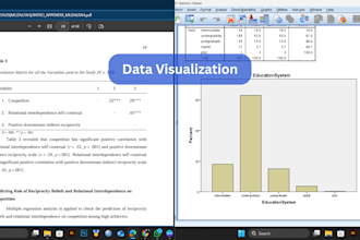 do expert spss statistical analysis