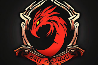 design awesome rpg fantasy or sci fi logo for you