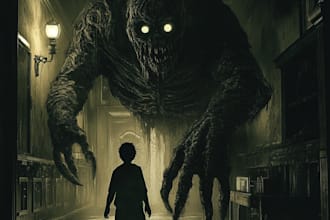 draw awesome artwork for dark art, horror, creepy illustration in unique style