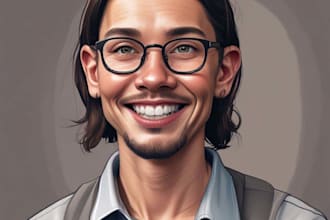 do a digital caricature from your photo