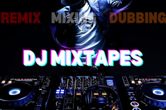 mixtape music mashup mixing and mastering dj set playlist remix music producer