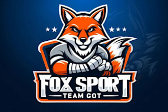 design mascot sport logo for team and pro leagues