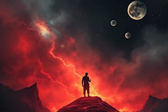design horror, sci fi, fiction, romance, fantasy book cover,