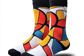 make a beautiful socks design