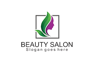 do fashion, beauty, cosmetic spa hair salon logo