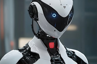 design robots and concept art of futuristic mecha