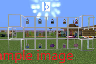 make a texture pack for minecraft whit youre idea
