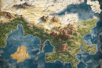 create your fantasy maps for dnd