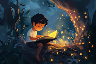 draw children illustrations for books