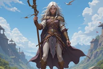 dnd character art and dnd character art