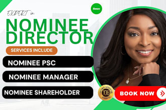 provide nominee director and shareholder service