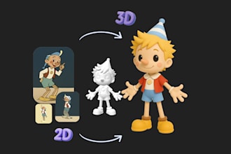 create a printable 3d model stl file based on your 2d image