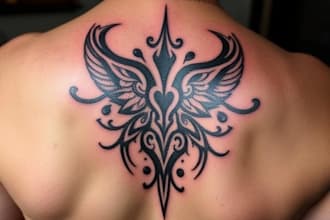 create a profesional tribal tattoo design