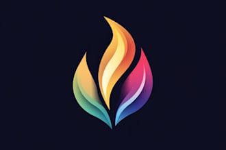 design  2d fantasy and game logo animation intros