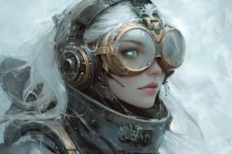 illustrate favorite space marine warhammer 40k character art
