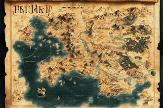create vector maps, event maps, fantasy festival maps