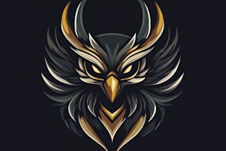 make a fantasy game logo and branding
