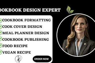format your vegan recipe book, cookbook, or nonfiction for KDP and print