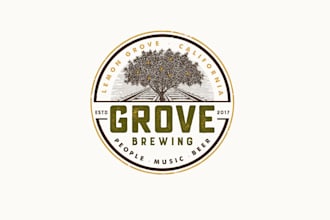 design a vintage, retro, badge, or outdoor logo