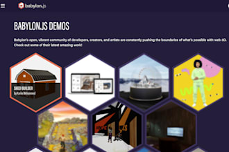 develop interactive 3d configurators using babylonjs and react