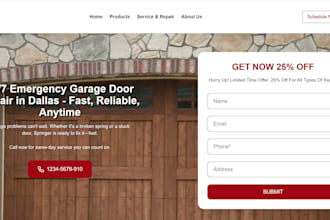 seo optimized landing page