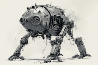 create your favorite warhammer character illustration