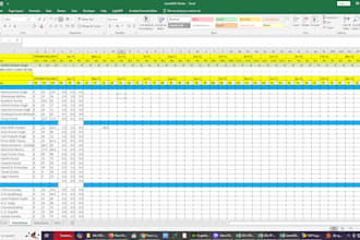 manage ,analyse and arrange any data using sql , excel spreadsheet