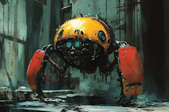 draw your 40k warhammer illustration