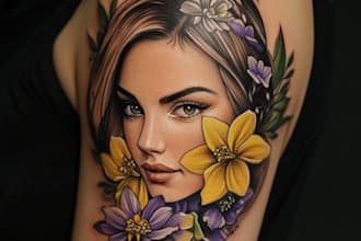 draw tattoo design of tattoo sleeve