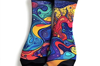 design beautiful socks for you