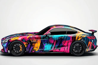 create vehicle wrap and truck decals