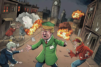 illustrate your editorial or political cartoon idea