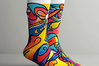 do a unique socks design