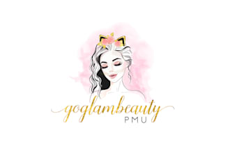 create cosmetics, makeup, beauty, spa or any feminine logo