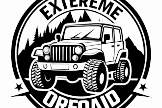 design gorgeous offroad jeep logo