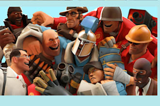 model garry mod character, sfm, 3d player model for you game